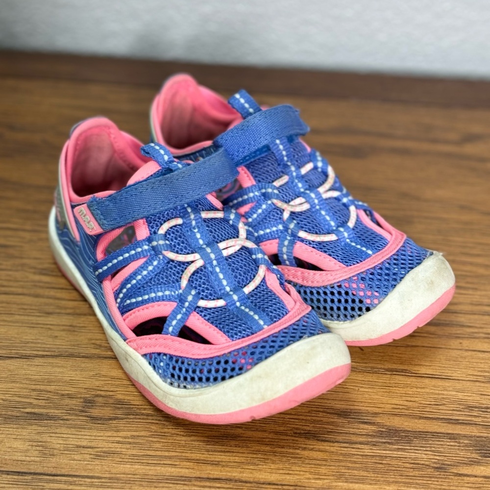 Girls Shoes Outdoor M.A.P. Ionia Blue Pink Sport Sandal Size 12 Kids